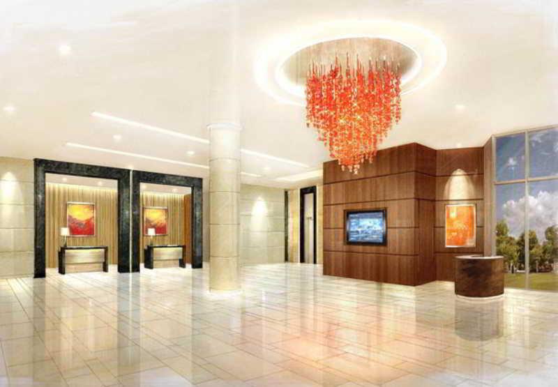 מלון נדומבסרי Courtyard By Marriott Kochi Airport מראה פנימי תמונה The lobby of the hotel